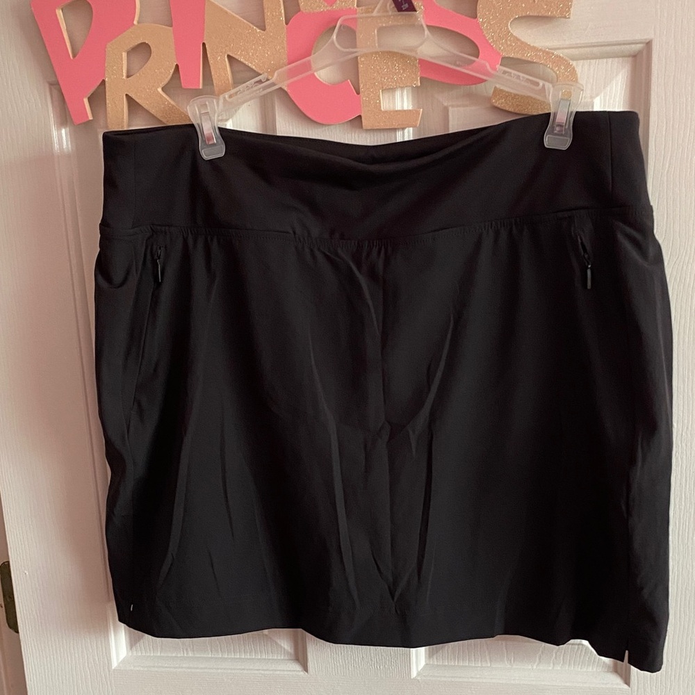 Athletic Works Black Performance Skort